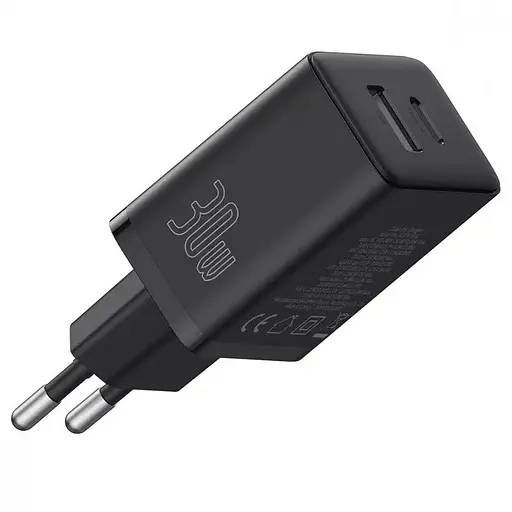 МЗП Baseus Cube Pro Fast Charger PD30W (1USB-A/1C) (P10111404) Cluster Black