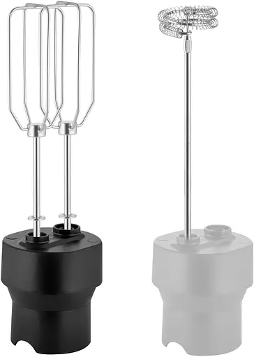 Міксер Sencor блендер заглибний 1500Вт 10в1 чаша-800мл млин для трав вспінювач молока чорний - фото 4