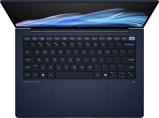 Ноутбук HP EliteBook Ultra G1i 14" 2.8K OLED Ts,400n/U7258V (4.8)/32Gb/SSD1Tb/Arc Graph/Подсв/W11P6/Синий (9V491AV_V6) - фото 6