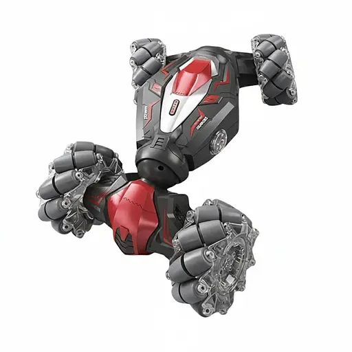 Радіокерована машина-трансформер YJ 097-1 A-01, на роликових колесах, масштаб 1:12, акумулятор 7.4V, пульт 2.4GHz, Червона