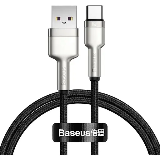 Кабель Baseus Cafule Series Metal Data Cable USB To Type-C 1 м 66W/6A