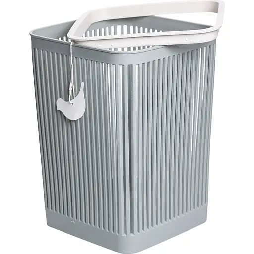 Корзина для мусора Yiwu пластиковая 8 л оливковая HP-45-9GR - фото 2