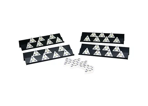 Настільна гра Goliath Триміно у металевій коробці (Triominos Travel Tour edition) + правила українською! (360632) - фото 2