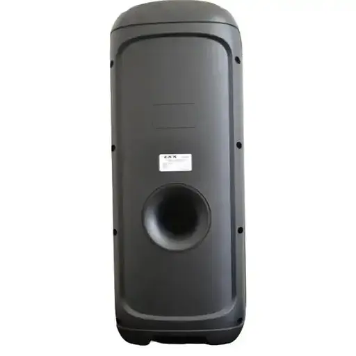 Портативна колонка ZPX ZXX-5505 з мікрофоном Акустична система 40Вт 6,5" RGB підсвічування Чорний - фото 3