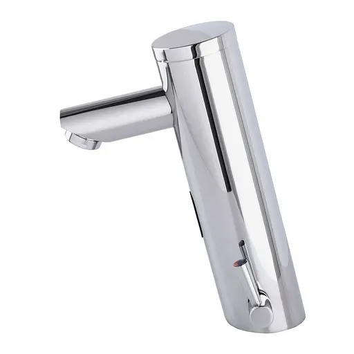 Змішувач сенсорний для умивальника Hotec 19.111 DC/AC Hot/Cold Хром - фото 2