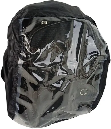 Мото сумка Riciclo на магнитах на бак мотоцикла с дождевиком черная sum0028835 - фото 9