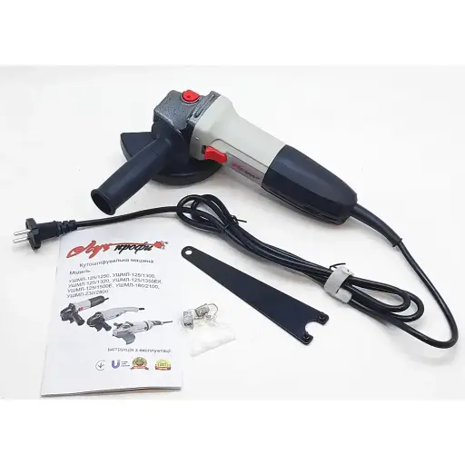 Болгарка шліфувальна кутова Луч Профі УШМЛ 125/1250 11000 об/хв - фото 4