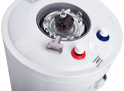 Водонагреватель Bandini SE 45 SLIM, 45 л, 2 кВт, мокрый ТЭН, вертикальный, Slim, белый (000004557) - фото 4