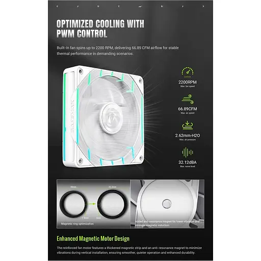 СВО GameMax HAILSTORM 360 WH (HAILSTORM 360 WH) - фото 12