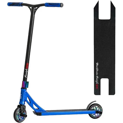 Самокат трюковий Best Scooter Чорно-синій 000254823