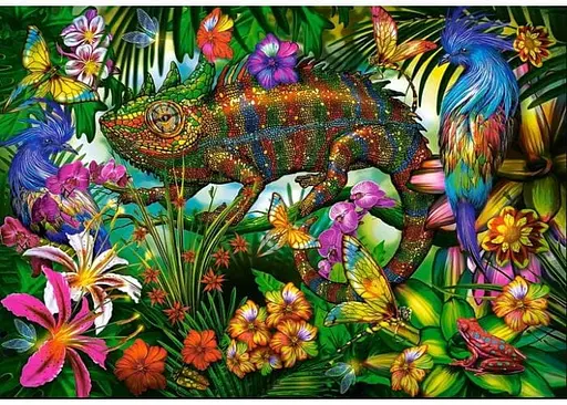 Пазл Castorland Разноцветный хамелеон 1500 эл. (C-152162) - фото 2
