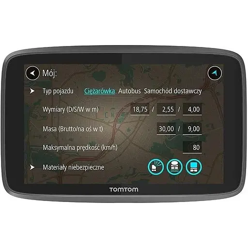 GPS-навігатор TomTom GO Professional 620 EU для вантажних автомобілів TIR