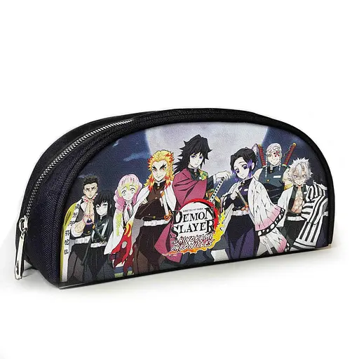 Пенал шкільний з принтом Аніме Клинок, що розсікає демонів 23х10х8 см з принтом для хлопчика (3794)