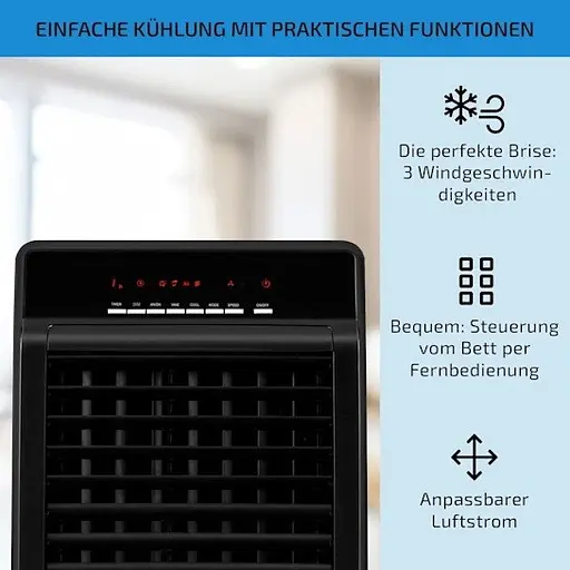 Охолоджувач повітря OneConcept CTR-1 4-в-1 Чорний (10029736) - фото 5