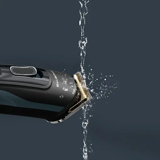 Триммер Rowenta Selectium, для бороды, усов, головы, носа, ушей и тела, сеть+акум., роторный мотор, насадок-17, чехол, титан.напил., черный - фото 7