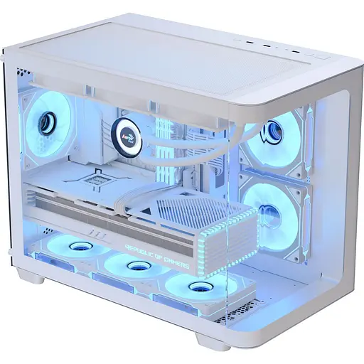 Корпус AeroCool P300C-G-WT-v1 White (ACCS-PN02033.21) [146679] - фото 2