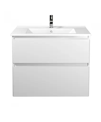 Тумба Мойдодир Палермо 80-U в ванну з умивальником SU-80 Білий - фото 9