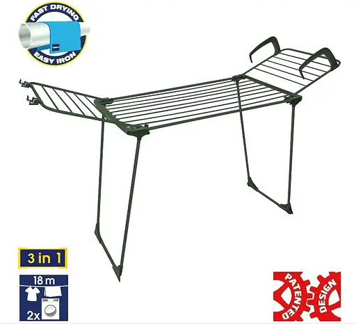 Сушилка для белья напольная Casa Si Orion 3in1 18m Dark Green (CS92229H04A) (DAS302418) - фото 2