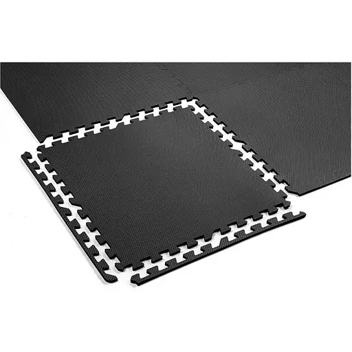 Мат-пазл Gymtek EVA 121х181,5х1см 6 частин чорний - фото 5