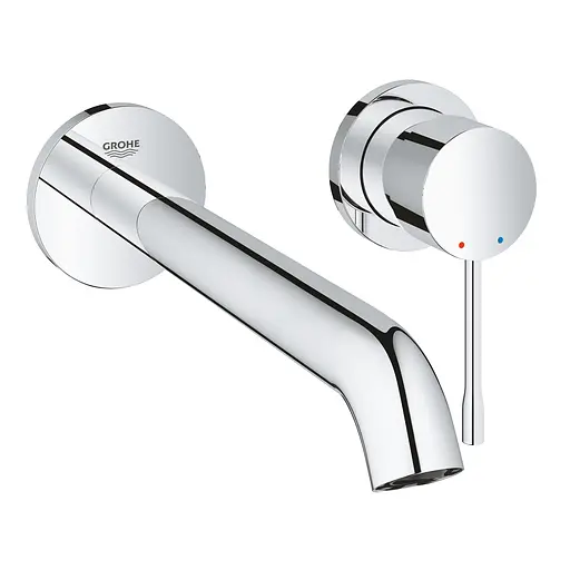 Смеситель для умывальника на два отверстия L-Size Grohe Essence 29193001 Хром - фото 1