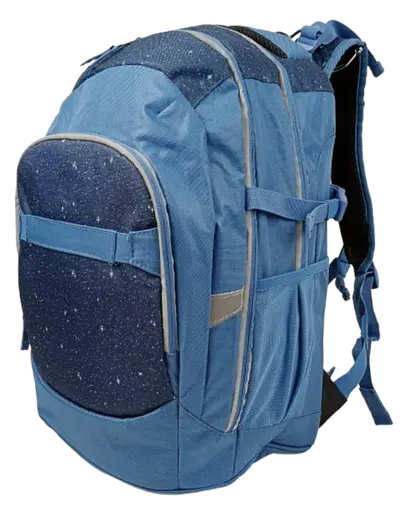 Школьный набор из рюкзака, пенала и сумки для обуви синий LS sum0028851 - фото 5