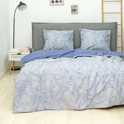 Комплект постільної білизни Viluta двоспальний ранфорс 25355 100% бавовна - фото 1