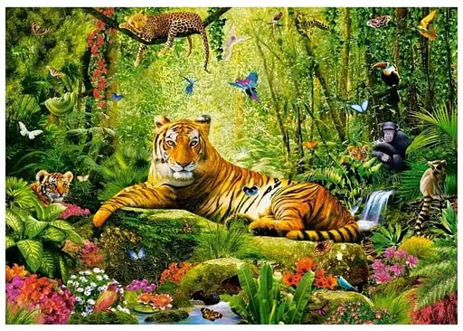 Пазл Castorland Его величество Тигр 500 эл. (B-53711) - фото 2