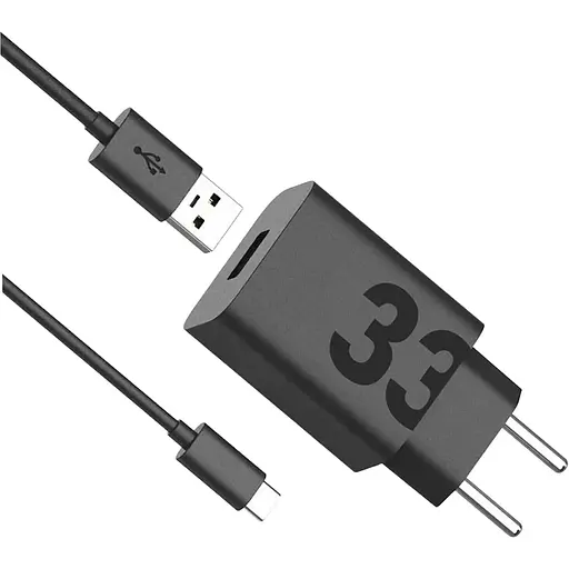 Зарядное устройство для Motorola 33W комплект с кабелем USB-A to USB-C (MC-332L) черный - фото 3
