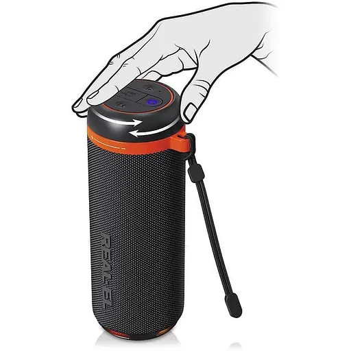 Портативна акустика Real-EL X-711 Black (EL121600026) - фото 7