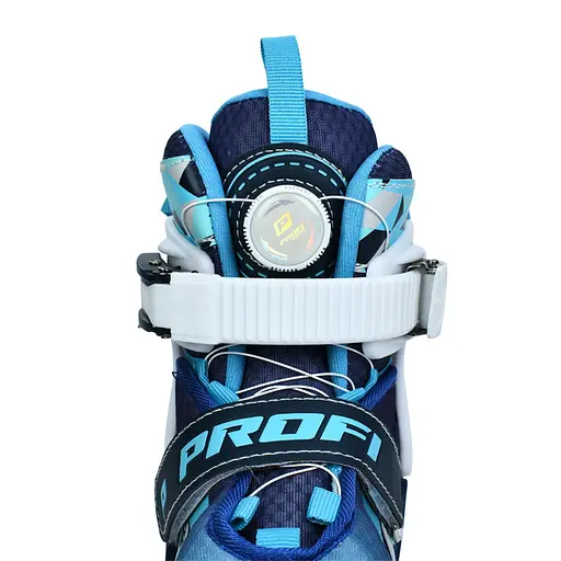 Детские раздвижные ролики A4156-M-BL, размер 35-38 - фото 3