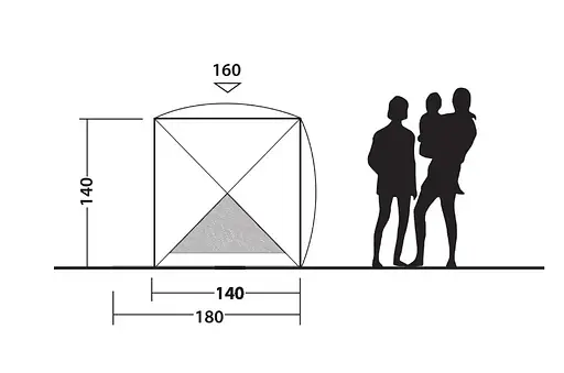 Намет пляжний Outwell Beach Shelter Compton Blue (111230) 929011 - фото 7