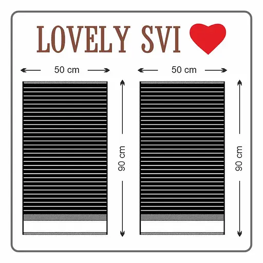 Набор 2 жаккардовых полотенца Lovely Svi для ванной, гостиниц, СПА, в подарок, 50 х 90 см Oxford Stripe Navy Синий (451124) - фото 5