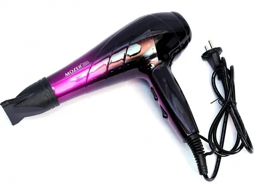 Фен для сушіння та укладання волосся Mozer 5917 з концентратором - фото 2