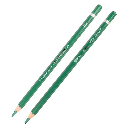 Карандаш акварельный 99IDEAS "Aqua Expert", Teal/Бирюзовый, 99AE-TEAL - фото 2