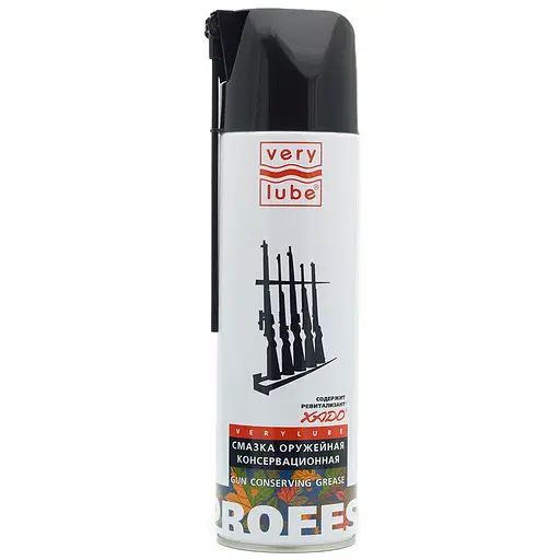 Консервационная смазка для оружия VeryLube с двухпозиционным распылителем 500 мл