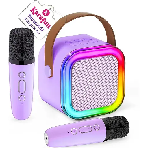 Міні-караоке-машина IROO для дітей 4, 5, 6, 7, 8, 9, 10, 12+