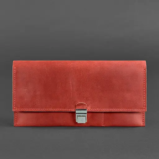 Кожаный женский тревел-кейс Journey 2.0 Коралл - фото 5