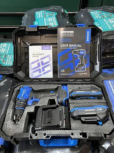 Шуруповерт аккумуляторный универсальный Zegor CDAX-21BL/21В/50 Нм/две скорости/2 батареи 21 В 2 Ач/Реверс/Подсветка
 - фото 9