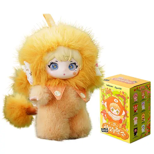 Колекційна м'яка іграшка з кільцем "Паті звіряток" Pop Top 17Zl-0601 серії "Ziyuli" - фото 1