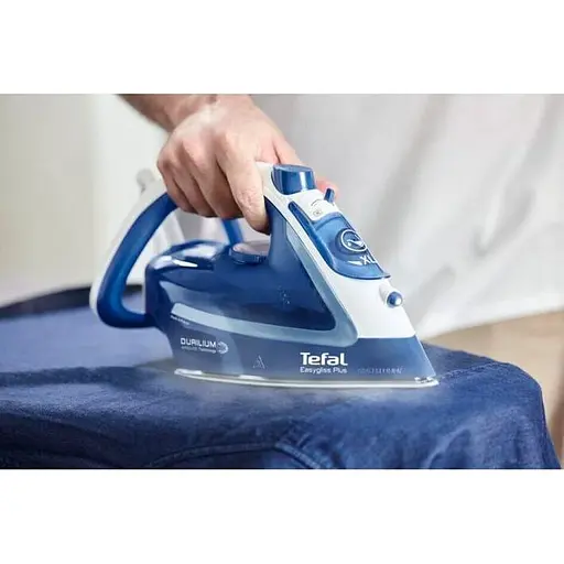 Праска Tefal Easygliss Plus FV5735 синьо-біла [91232] - фото 5
