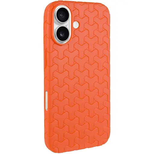 Чохол Epik TPU Weaving для Apple iPhone 16, 6.1 Orange