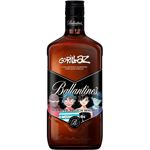 Віскі Ballantine's Finest Gorillaz 40% 0.7 л