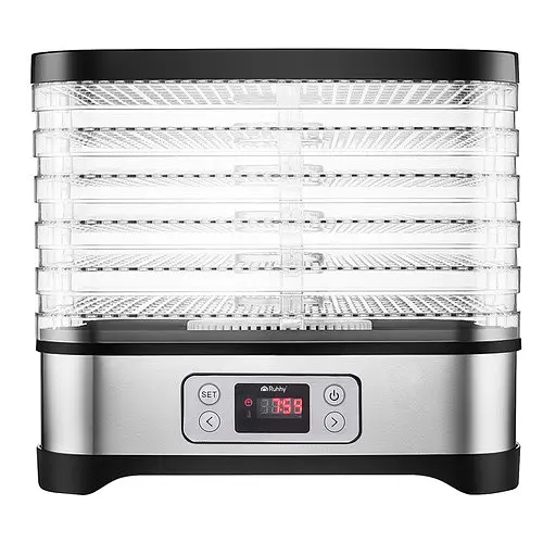 Дегідратор сушарка для фруктів та овочів RUHHY 25929 400 Вт таймер 24 год - фото 7