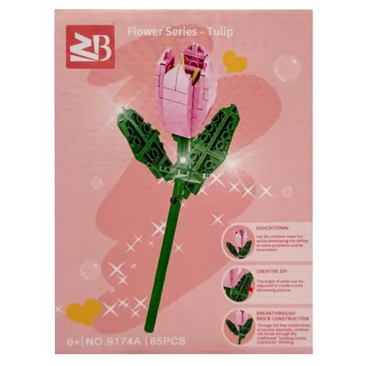 Конструктор детский "Tulip" 9119A-9174A 85 деталей