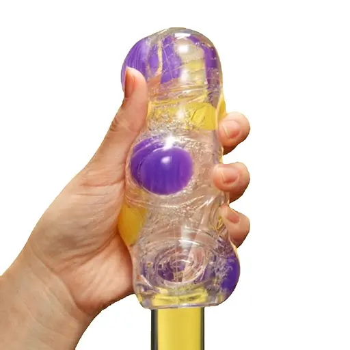 Мастурбатор Tenga Bobble Magic Marbles, унікальна стимуляція рухомими чарівними кулями - фото 3