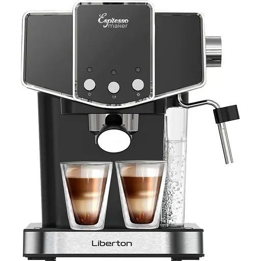 Рожковая кофемашина эспрессо Liberton LCM-2205 - фото 1
