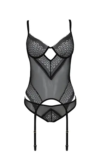 Сексуальный комплект Casmir Denerys L/XL черный - фото 3