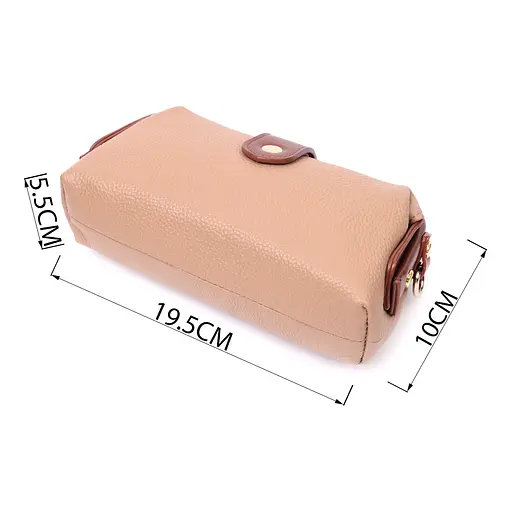 Клатч Vintage с защелкой из натуральной кожи 19.5х10х5.5 см sum0029011 - фото 4