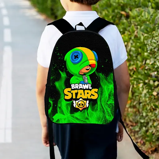 Рюкзак детский браул старс 34х27см, городской ранец для мальчика с принтом (00383)