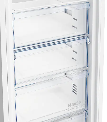 Beko Морозильна камера, 171x60x71, 260л, 1дв., A+, NF, білий - фото 7